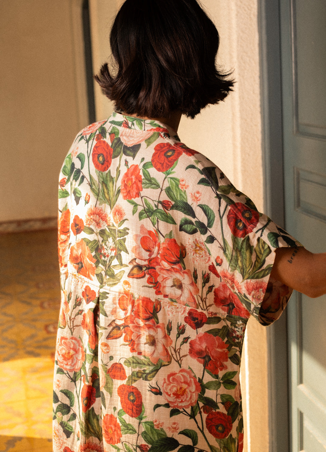 Poppy Shirt Kaftan