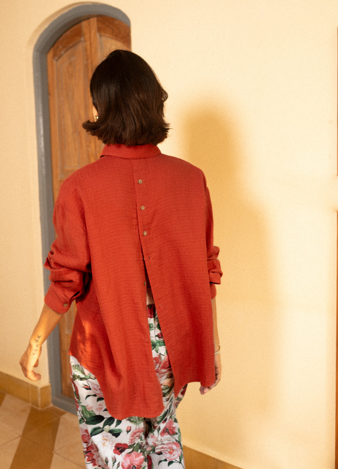 Sienna Button-Back Tunic