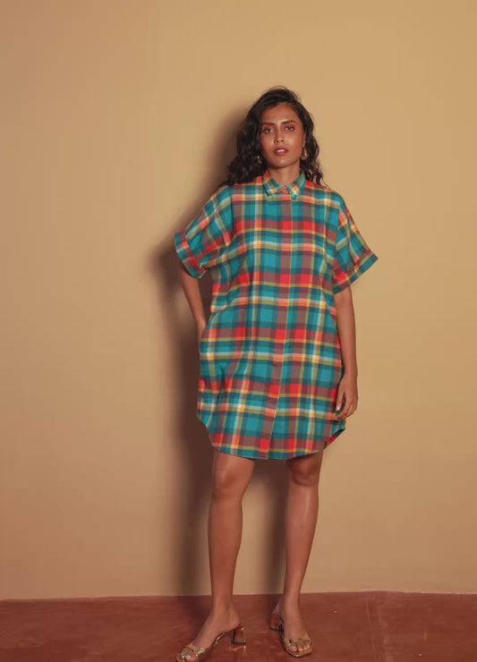 Beach Shirt Dress