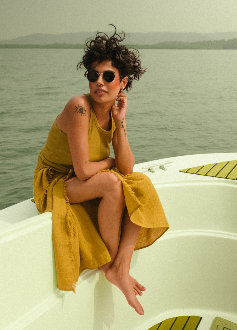 Avocado Racerback Tank