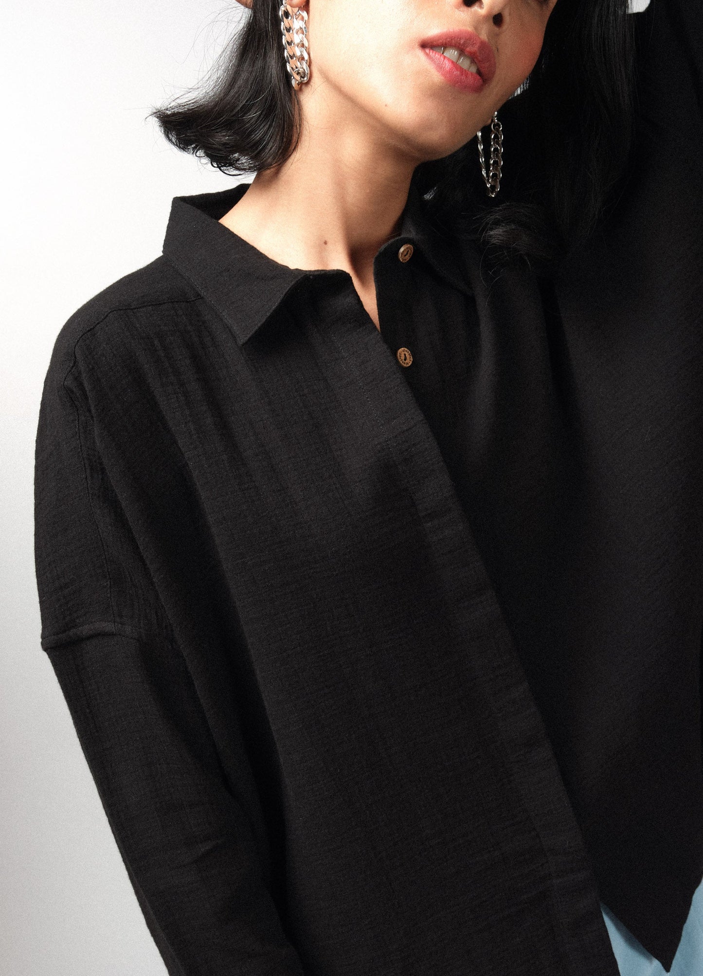 Black Relaxed Shirt