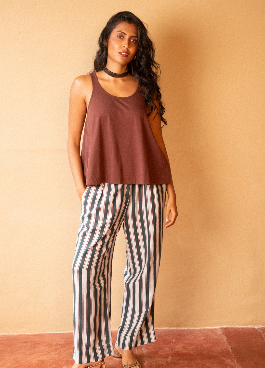 Espresso Flared Tank