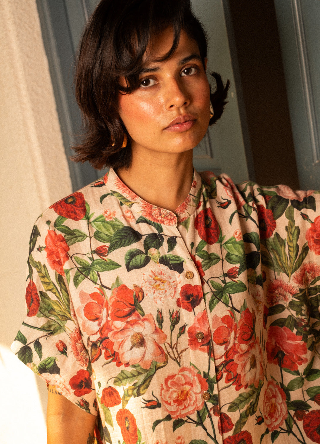 Poppy Shirt Kaftan