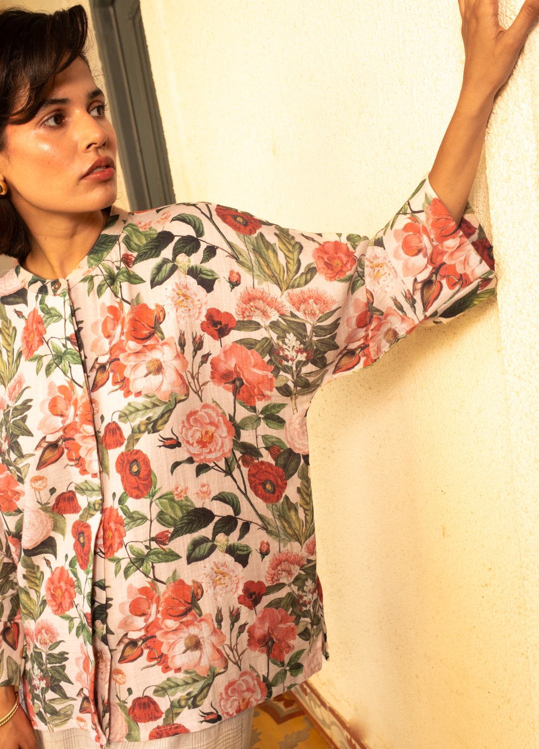 Poppy Kimono Shirt