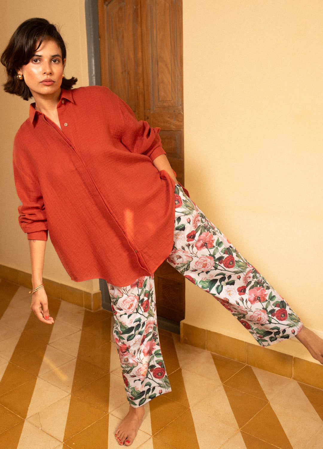 Sienna Button-Back Tunic